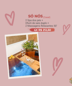 Day Spa Dia dos Namorados - Só Nós casal